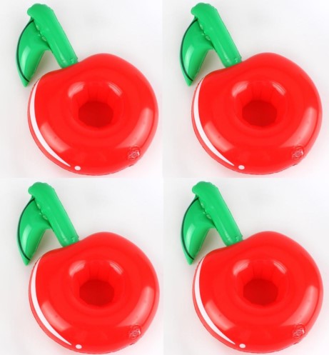 Pool inflatable wheel for cups Cherry