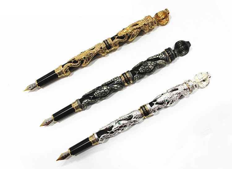 Luxury cobra snake pen - Unique gift ink pen