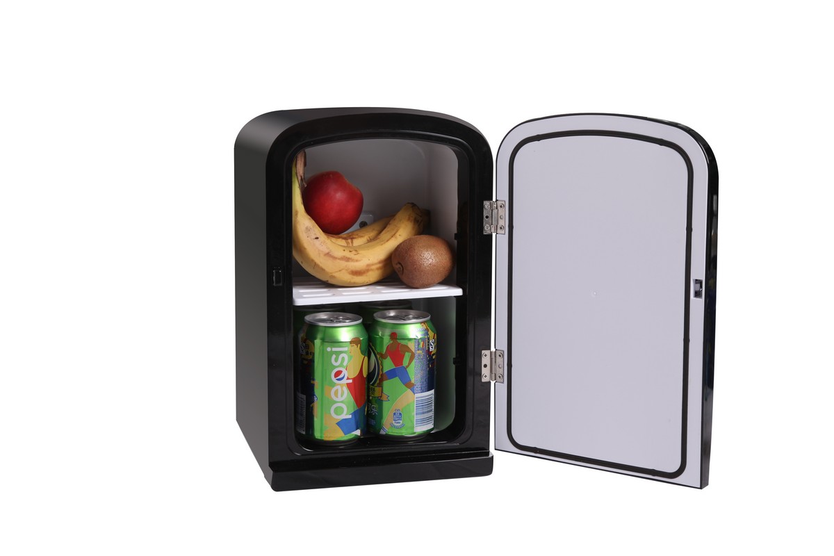 mini coolers small refrigerator portable black