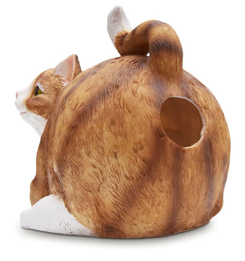 napkin holder in the shape of a cat