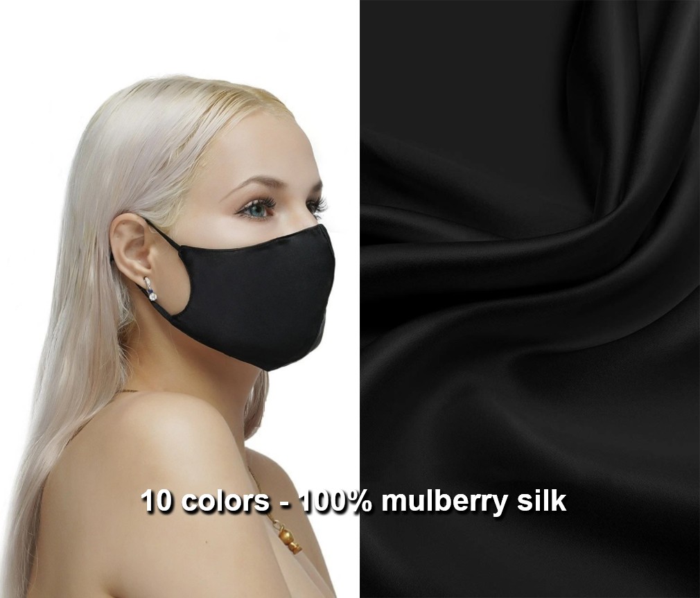 Luxury masks silk