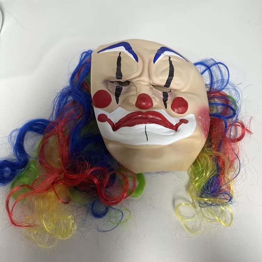 clown mask for carnival adults