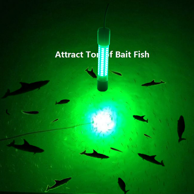 Fishing light green LED - ideal for night fishing - power up to 300W