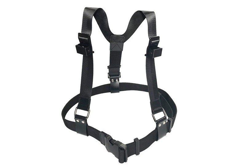 adjustable shoulder straps with body camera holder