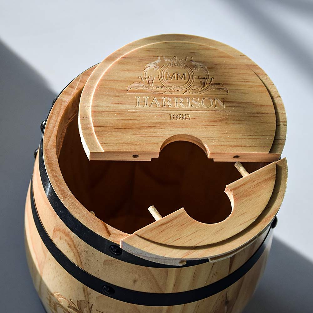 barrel for whiskey wine wooden mini 3L