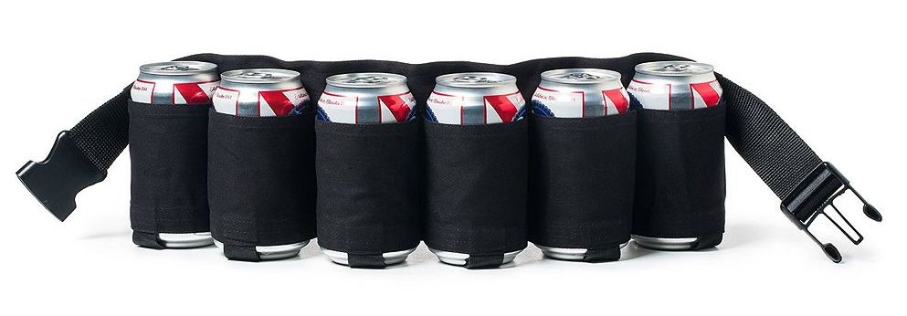 Belt for cans (beer, soft drinks, energy drinks)