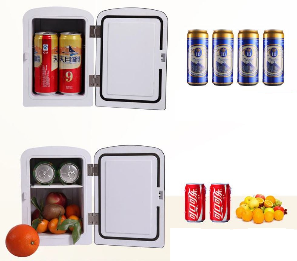 small portable refrigerator drinks cooler