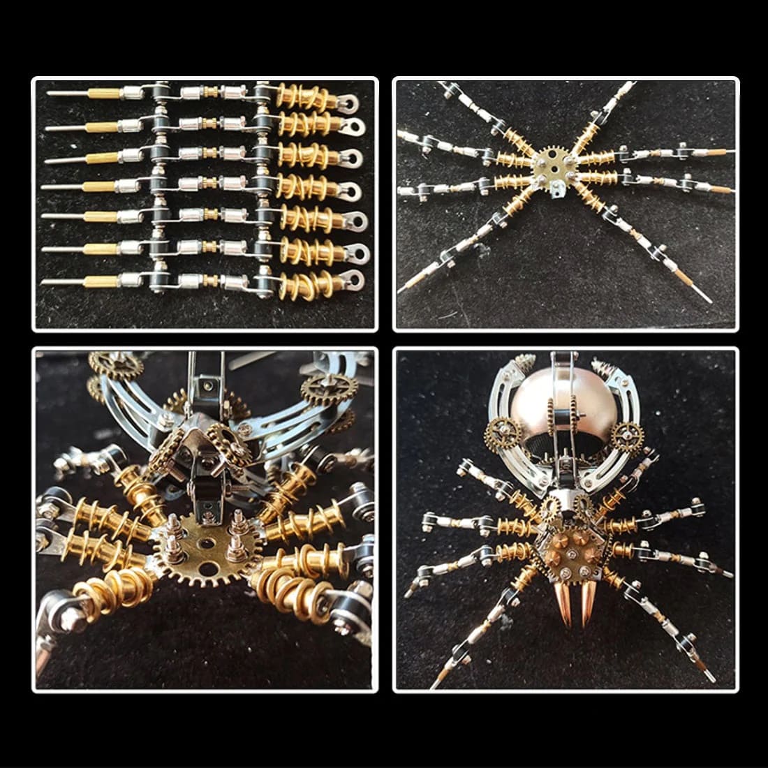 3D metal puzzle spider