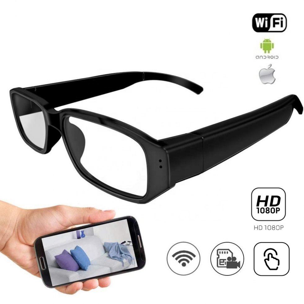 glasses with camera - spy camera in glasses with wifi