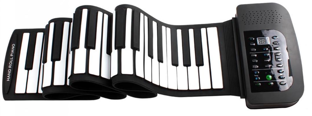 portable piano keyboard roll up piano