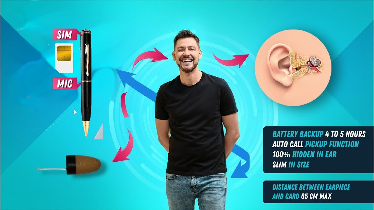 spy in-ear hearing helper for students for exams