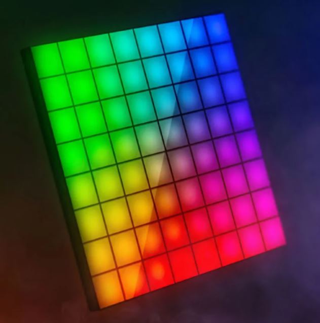 twinkly squares led lights