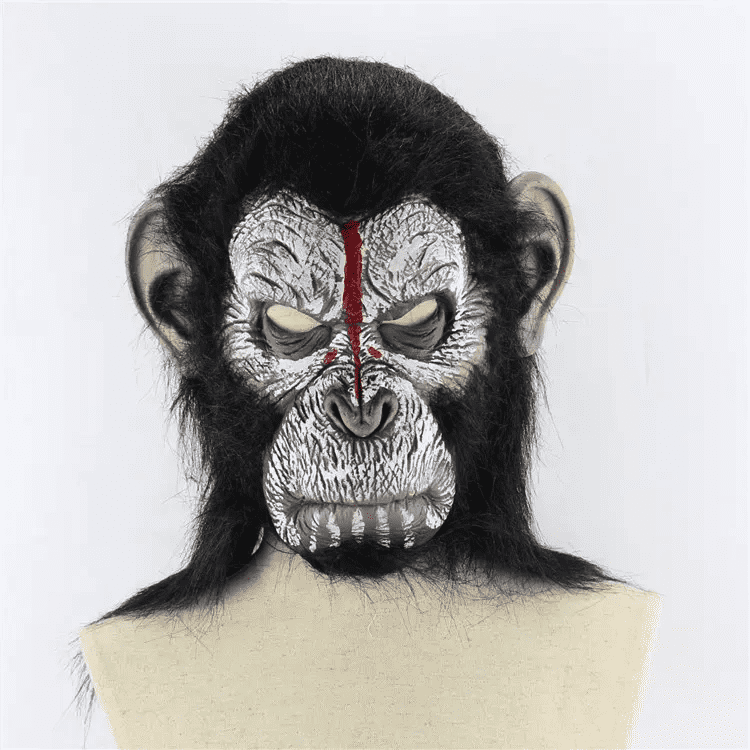 Monkey from the planet of the apes carnival mask