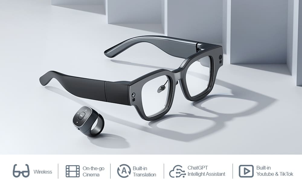vr glasses smart with chat gpt smart 3D wireless