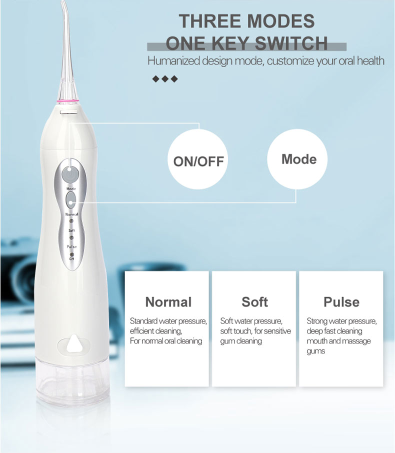 showerfloss wireless oral shower 