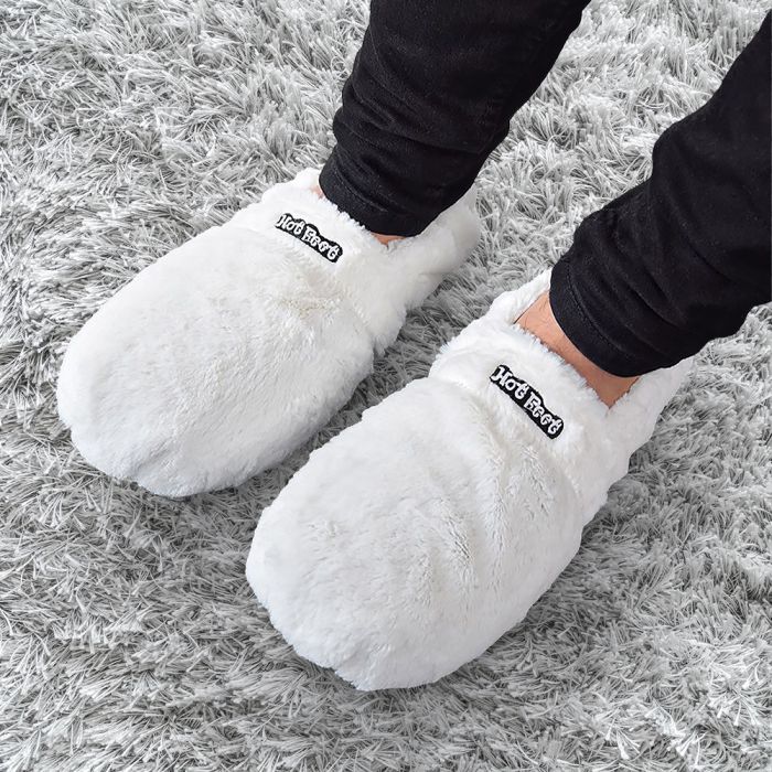 universal hot feet slippers for the microwave