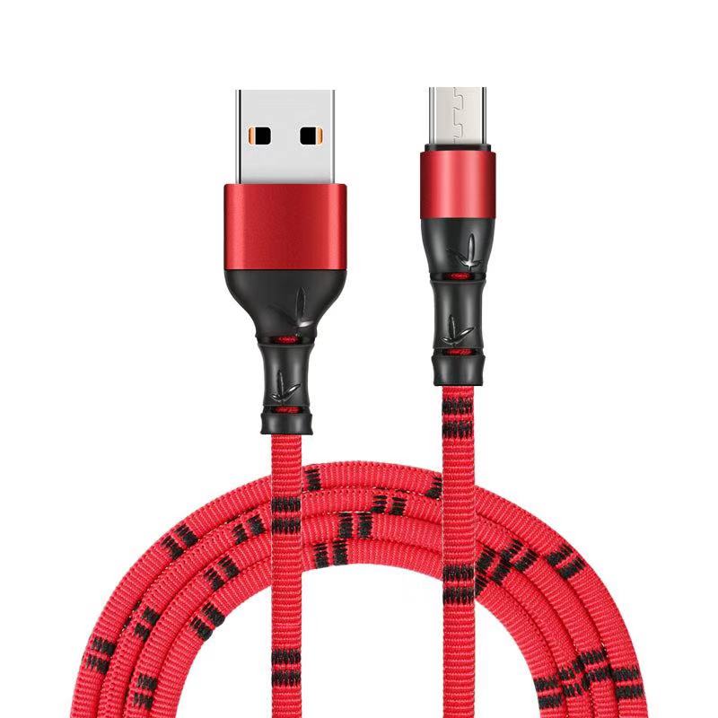 micro usb cable charging of cellphone