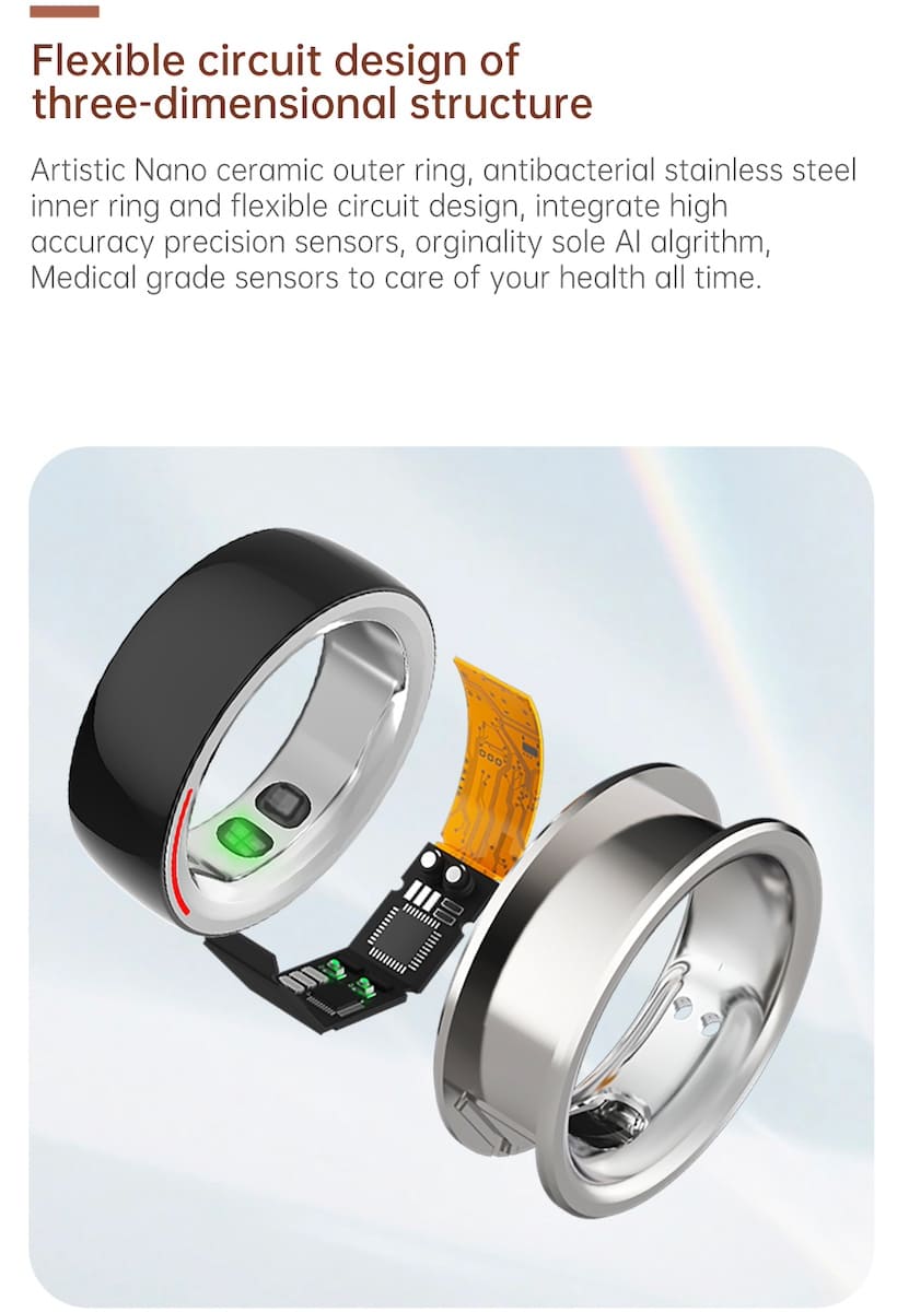 smart ai ring - intelligent rings wearable 