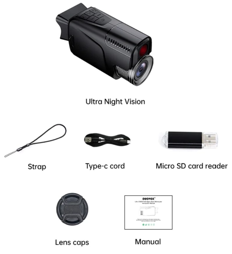 contents of the duovox ultra package