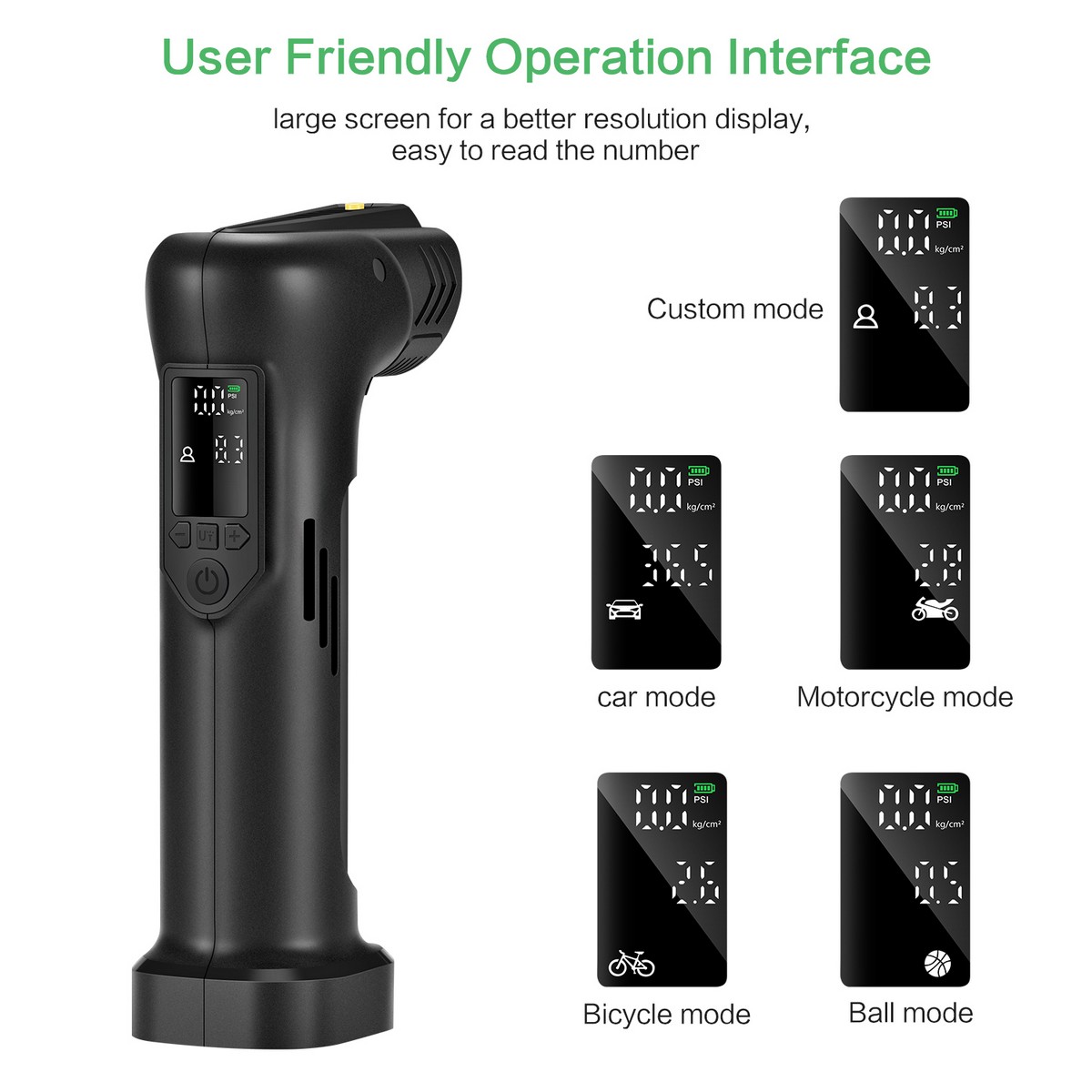 universal usb smart pump with display