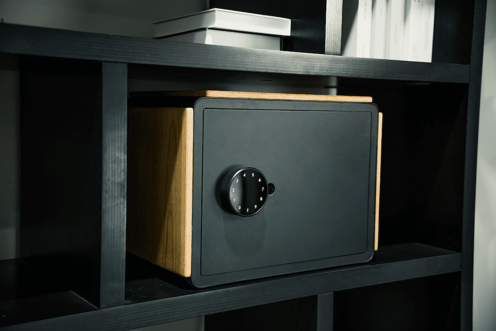 security safe box - box safe for valuables smart app and pin