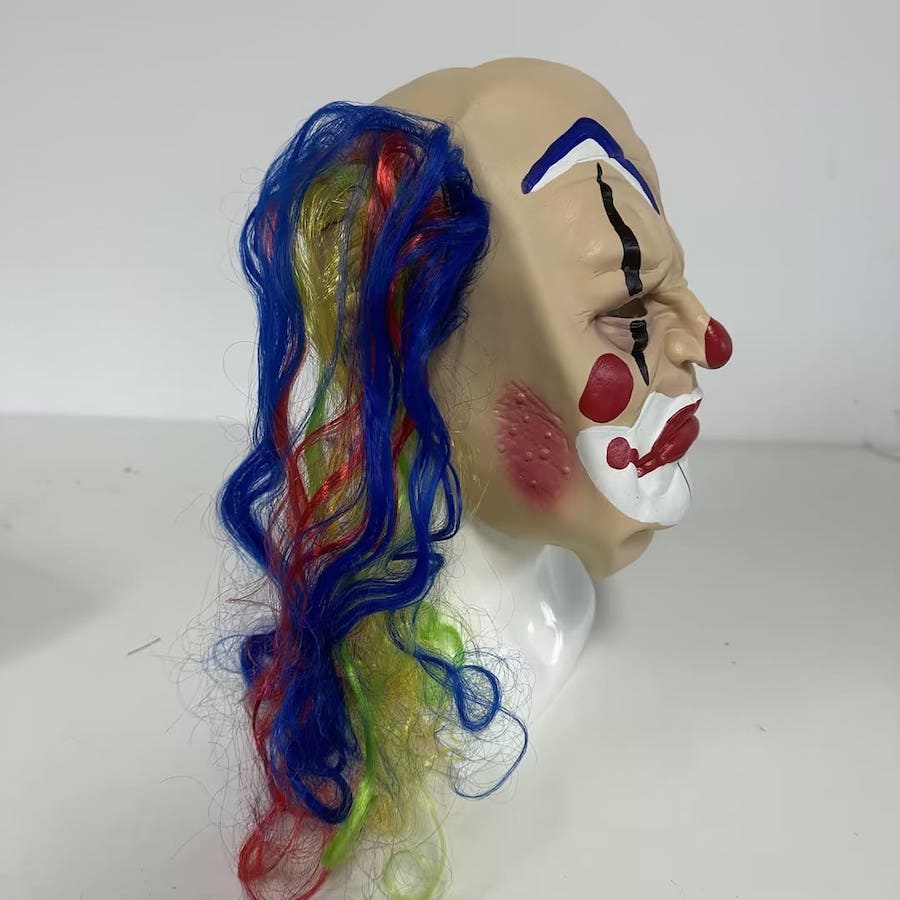 Face mask for adults Scary horror clown