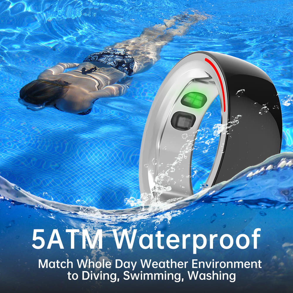 waterproof design of the smart ai ring