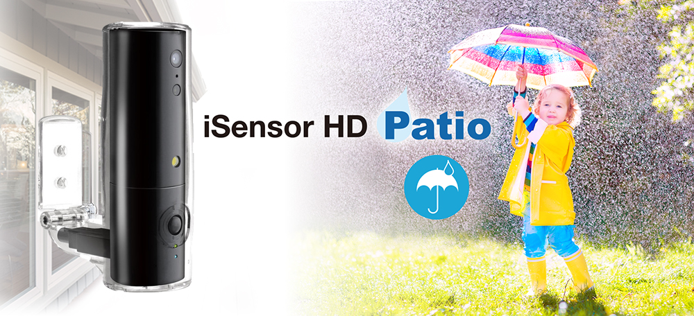 Home IP camera iSensor patio waterproof and UV
