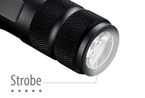 LED torch with stroboscope